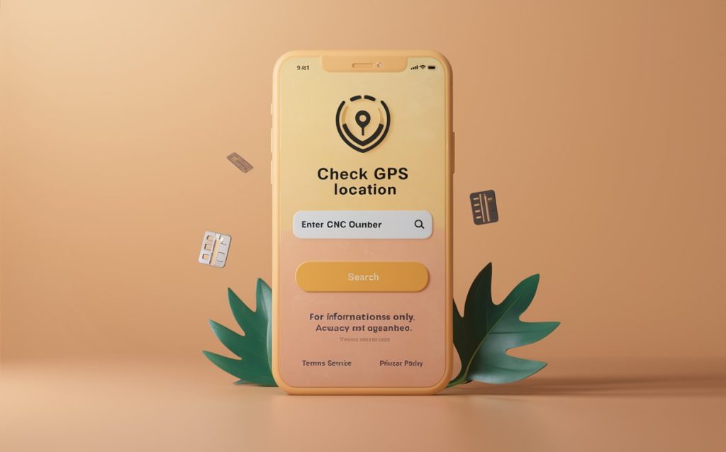 Check GPS location with mobile number