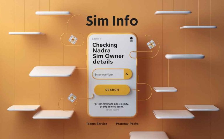 NADRA SIM Owner Details