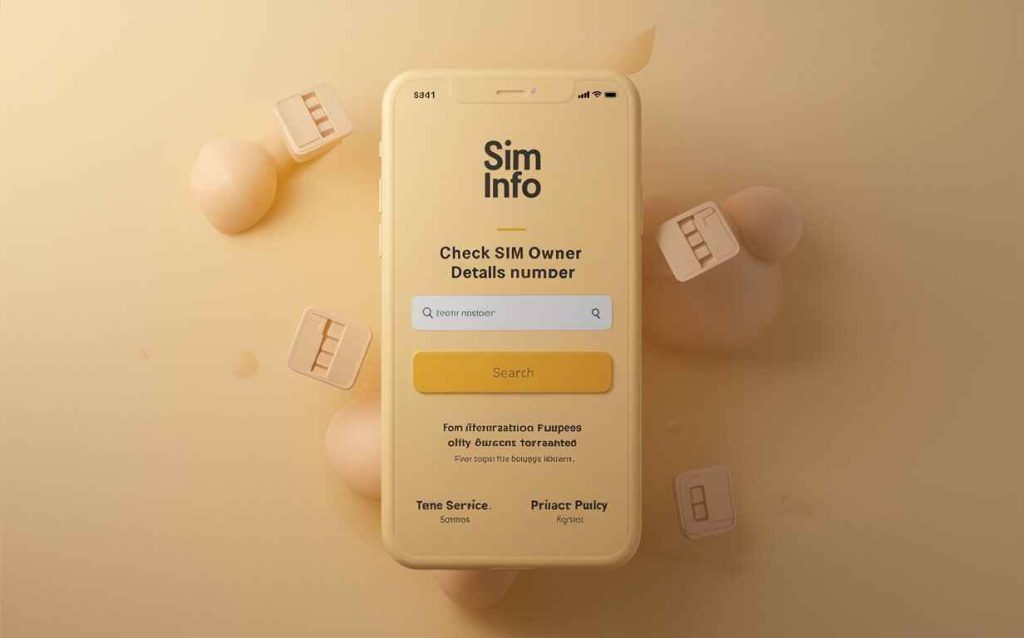 Check sim owner name with mobile number